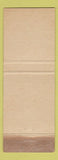 Matchbook Cover - Gulf Mobile and Ohio Railroad WORN