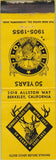 Matchbook Cover - Elks Lodge Berkeley CA 1955 WEAR