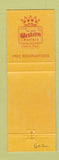 Matchbook Cover - Chateau by the Sea Miami Beach FL girlie