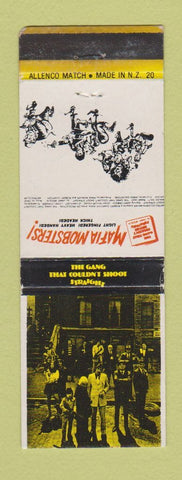 Matchbook Cover - Pan Am NZ Movies Gang That Couldn't Shoot Straight WORN