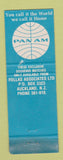 Matchbook Cover - Pan Am NZ Movies Gang That Couldn't Shoot Straight WORN