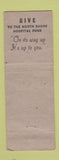 Matchbook Cover - Belgrave Oldsmobile General Tires Great Neck LI NY