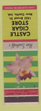 Matchbook Cover - Castle Cigar Store New Castle IN