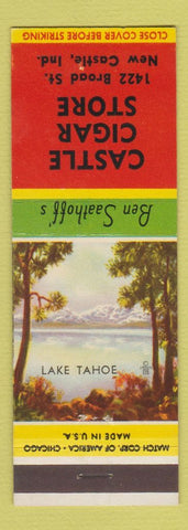 Matchbook Cover - Castle Cigar Store New Castle IN