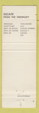 Matchbook Cover - 1969 Oldsmobile Snowberger Hagerstown MD