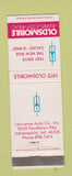 Matchbook Cover - 1972 Oldsmobile Lawrence Auto Indianapolis IN