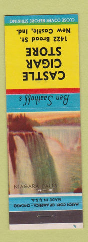 Matchbook Cover - Castle Cigar Store New Castle IN