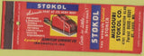 Matchbook Cover - Skokol Stoker Missouri Stokol ST Louis MO CREASE