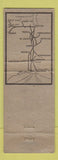 Matchbook Cover - Illinois Central Railroad