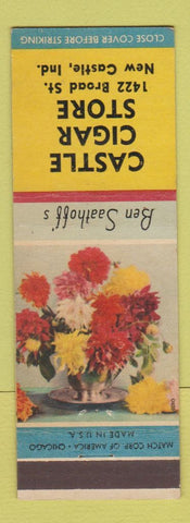 Matchbook Cover - Castle Cigar Store New Castle IN