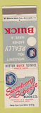 Matchbook Cover - Swanberg and Scheefe Buick Minneapolis MN