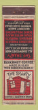 Matchbook Cover - The Shanty Restaurant New York City FEDERAL LONG WEAR