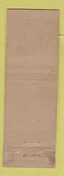 Matchbook Cover - Butler's Ye Old Tap Room New York City FEDERAL LONG