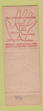 Matchbook Cover - Hoosier Line Railroad Monon