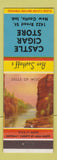 Matchbook Cover - Castle Cigar Store New Castle IN