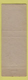 Matchbook Cover - Chicago Outer Belt Railroad Harry Tatro Fireman Safety