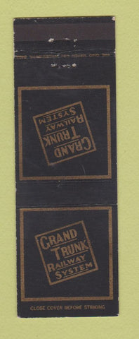 Matchbook Cover - Grand Truck Railway Railroad