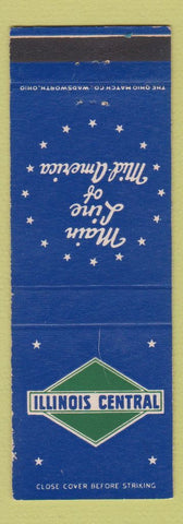 Matchbook Cover - Illinois Central Railroad #2