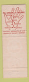 Matchbook Cover - Hoosier Line Railroad Monon
