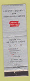 Matchbook Cover - South Shore Railroad Duluth and Atlantic