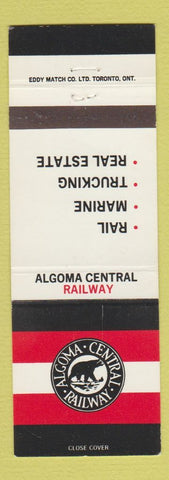 Matchbook Cover - Algoma Central Railroad Canada