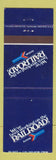 Matchbook Cover - Amtrak Railroad We've Been Working on the Railroad