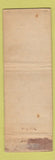 Matchbook Cover - Savoy Plaza New York City Hotel FEDERAL LONG WEAR