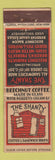 Matchbook Cover - The Shanty Restaurant New York City FEDERAL LONG WEAR