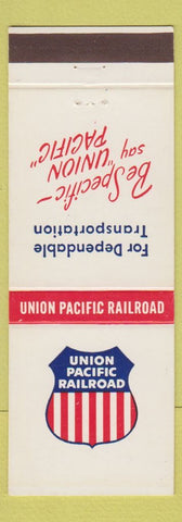 Matchbook Cover - Union Pacific Railroad