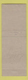 Matchbook Cover - Castle Cigar Store New Castle IN