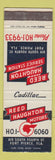 Matchbook Cover - Reed Haughton Pontiac Fort Pierce FL
