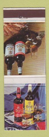 Matchbook Cover - Carlos y Javier Brandy Spain