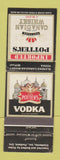 Matchbook Cover - Potter's Scotch Whiskey Portland OR