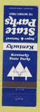 Matchbook Cover - Kentucky State Parks Frankfort KY