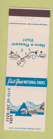 Matchbook Cover - Glacier National Park