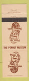 Matchbook Cover - Peanut Museum Plains GA Jimmy Carter