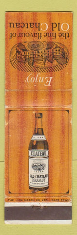 Matchbook Cover - Old Chateau Brandy South Africa