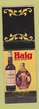 Matchbook Cover - Haig Scotch Whiskey South Africa