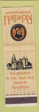 Matchbook Cover - Richelieu Brandy South Africa