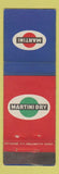 Matchbook Cover - Martini Liquor Belgium WEAR