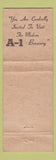 Matchbook Cover - A1 Beer