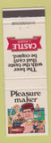 Matchbook Cover - Castle Lager Beer South Africa