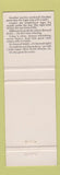 Matchbook Cover - Castle Lager Beer South Africa