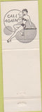 Matchbook Cover - Cantu's Monte Carlo Cafe Marysville CA