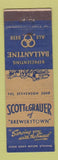 Matchbook Cover - Scott & Grauer Beer Ballantine