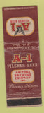 Matchbook Cover - A1 Beer Phoenix AZ WORN