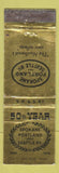 Matchbook Cover - Spokane Portland and Seattle Railroad 50th WEAR