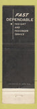 Matchbook Cover - Spokane Portland and Seattle Railroad 50th WEAR