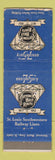 Matchbook Cover - Cotton Belt Route Railroad 1952