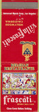 Matchbook Cover - Villa Frascati Beverly Hills CA